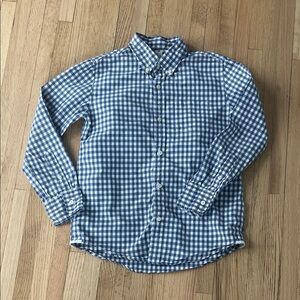 Boys Crewcuts Gingham Button down, 10